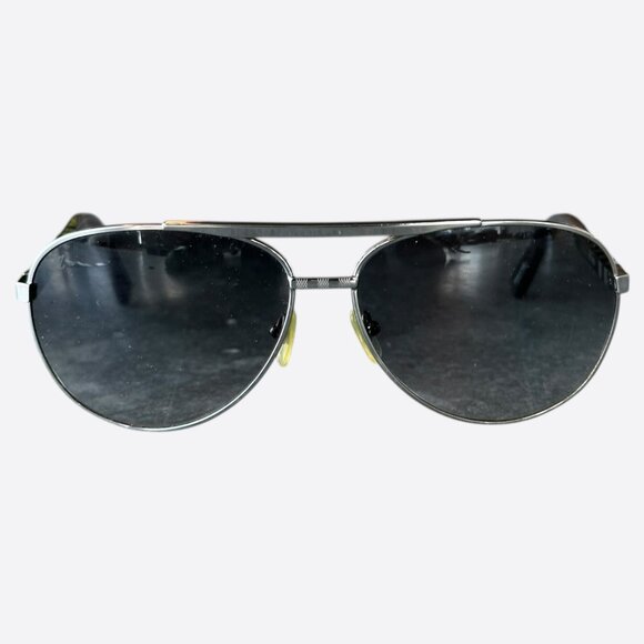 Louis Vuitton Silver Damier Attitude Pilot Sunglasses - Picture 1 of 5